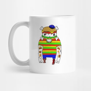 Spam Spam Hamburger Man Mug